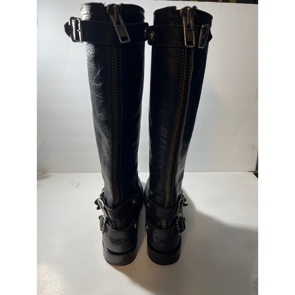 Frye Black Leather Women's Boots - Picture 3 of 7